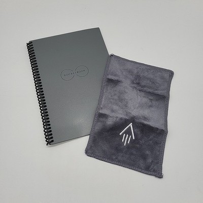 Rocketbook Core Wiederverwendbares Digitales Notizbuch - Executive A5 Grau - Ele