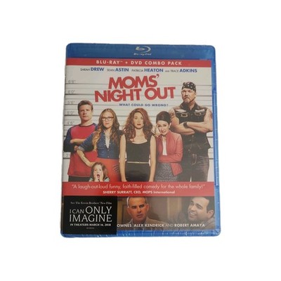 Mom's Night Out (Blu-ray, 2014) Heartfelt Family Comedy BRAND NEW