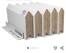 New IDL Packaging 2" x 2" x 12" Cardboard Edge Protector, Pack of 200 - White...