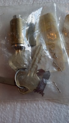 1Pc Kaba Ilco Kik Key In Knob Cylinder 7055RB 5pin NOS.
