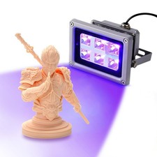 Geeetech UV LED Curing Light for SLA/DLP/LCD 3D Printing, 405nm 60W Gray 