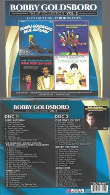 BOBBY GOLDSBORO-BLUE AUTUMN/ROMANTIC/DEL REEVES/AUTUMN-4 LPS +17 ON 2 CDS