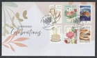 AUSTRALIA 2025  CHERISHED CELEBRATIONS design set of 6 stamps V F Used on FDC.
