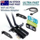 Intel WiFi 6E PCIe Card BT 5.3 Tri Band Wireless Network Adapter Desktop PC AU