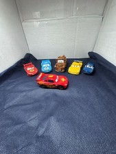 Disney Pixar Cars Diecast Lot of 5 Vehicles Including Lightning McQueen