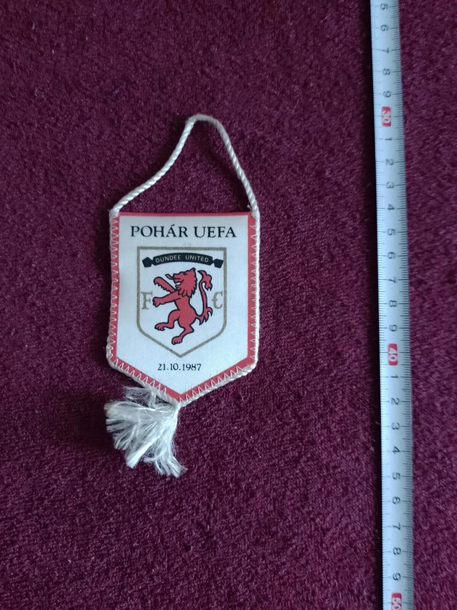 Fanion Vintage Dundee United FC - Banderin Écossais De Football - Wimpel