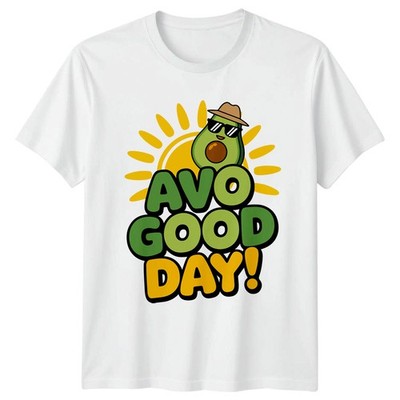 Avo Good Day T-Shirt Avocado Liebhaber Essen Humor Geburtstag Geschenk für Sie und Ihn