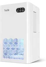 ToLife Dehumidifiers for Home 95 OZ Water Tank, 1000 sq.ft Dehumidifier WhiteNEW