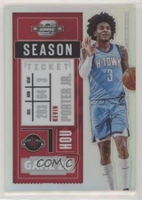 2020 Panini Contenders Optic Season Ticket Silver Prizm Kevin Porter Jr #12 0q0m