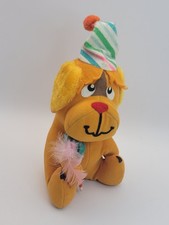 Vintage Dream Pets Dog Plush Birthday Stuffed Animal Japan