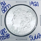1921 BU UNCIRCULATED MORGAN SILVER DOLLAR AUTHENTIC U.S. MINT FREE SHIPPING 5662