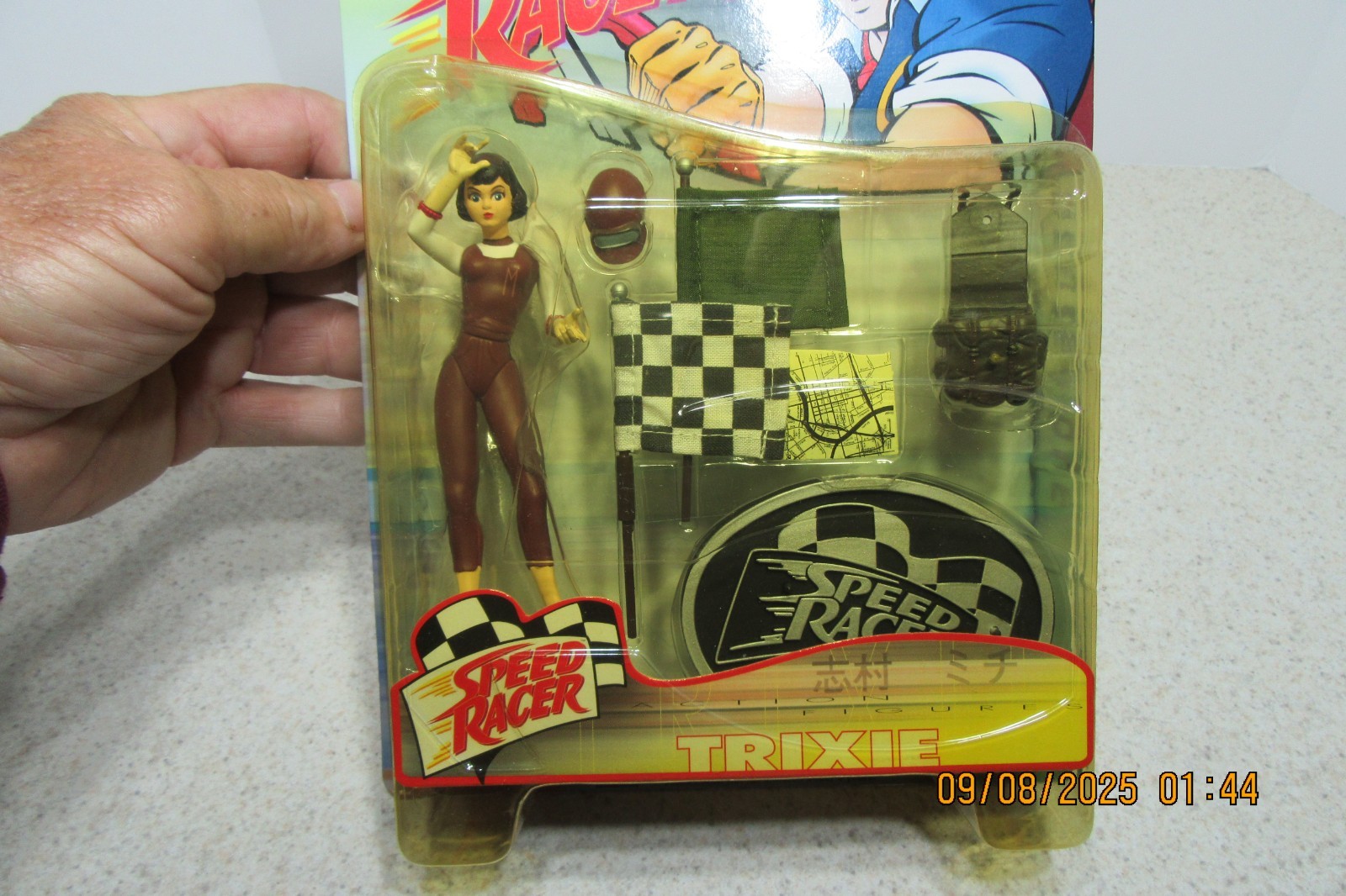 ReSaurus  Speed Racer Action Figure - TRIXIE - NEW IN BOX - 1999