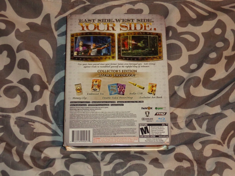 Saint's Row 2 Edición Coleccionista (Sony PlayStation 3) - Faltan dos artículos Foto 3 de 4