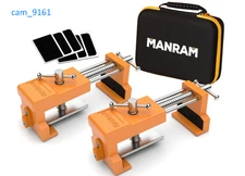 Cabinet Clamps 2-Pack with Protective Case – Claw for Face Frame Cabinets