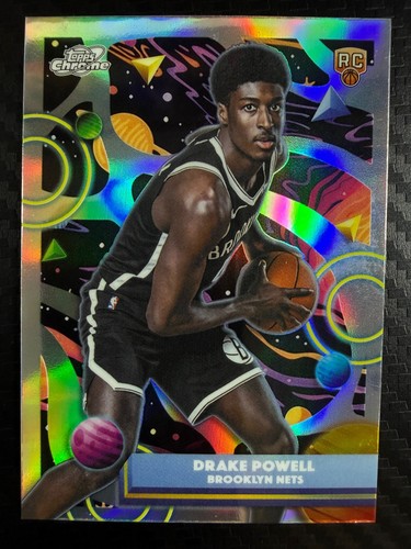 2025-26 Topps Chrome Cosmic #61 Drake Powell Refractor RC Rookie