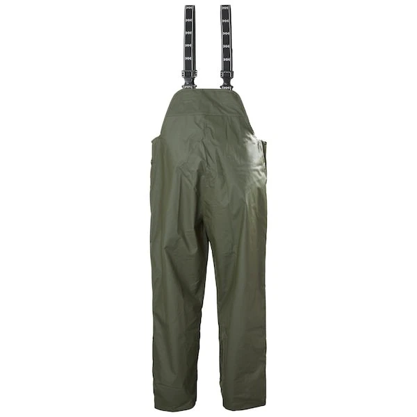 Helly Hansen 70529_480-M Rain Bib Overall, Polyester, 32 In Inseam, 33 In To 34 - Image 2 of 2