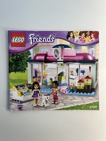 LEGO Friends Heartlake Pet Salon 41007 Pets w/ Minifigures & Instructions