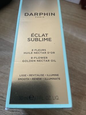 DARPHIN ERHABENER GLANZ 8 BLUMEN ÖL GOLDNEKTAR