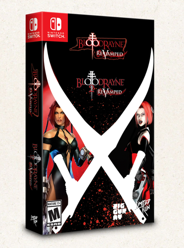 Brand New/Sealed Bloodrayne 1 &2: ReVamped Dual/Double Pack + Slip Cover