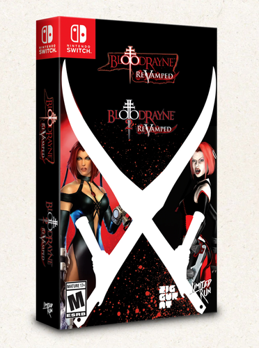 Brandneu/Versiegelt Bloodrayne 1 &2: ReVamped Dual/Doppelpack + Slipperabdeckung - Bild 1 von 1