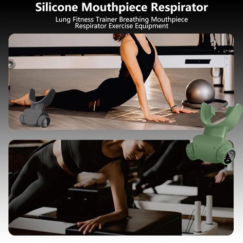 Atemtrainer Lungenatemschutzgerät Fitnessgerät Atemtrainer - Bild 9 von 14