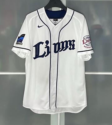 SEIBU Lions Nike ユニフォーム NIKE NPB KOJI AKIYAMA #55 SAITAMA SEIBU LIONS JAPAN BASEBALL