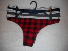 3 pk Tommy Hilfiger Multicolor Women Bikini  Thongs sold separate m L