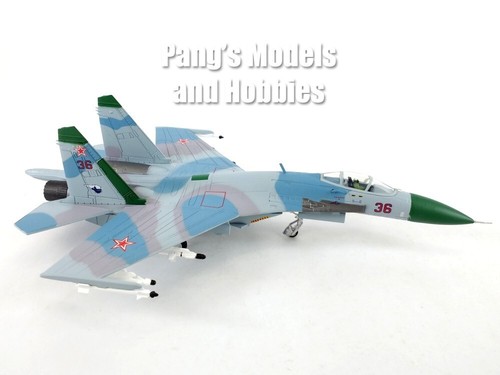 Sukhoi Su-27 Flanker - Fuerza Aérea Rusa - Modelo Diecast Escala 1/100 - Imagen 4 de 10