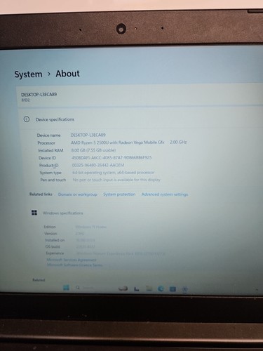 Lenovo Ideapad 330-15ARR Ryzen 5 2500U Laptop - Picture 2 of 7