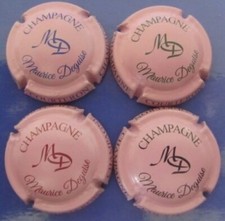 lot de 4 capsules de champagne DEGUISE n°77 à 77c