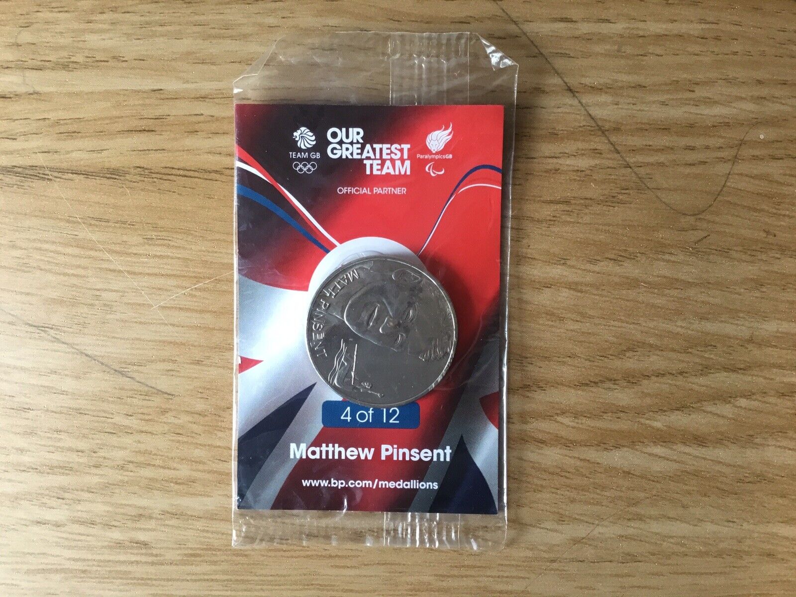 Matthew Pinsent. Team GB. Coin .Our Greatest Team. Olympic’s. 4 Of 12.