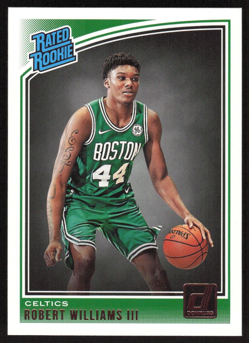 2018-19 Panini Donruss Rated Rookie Robert Williams III RC #167 Boston Celtics