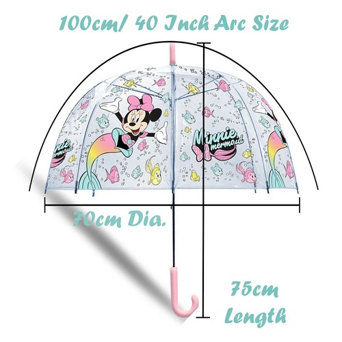 Girls Windproof Bubble Umbrellas, Kids Wipeable Brolly School Gift for 3-7Year - Picture 7 of 69