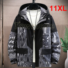 Jacket Men Hip Hop Streetwear Patchwork Jacket Coat Male Hooded Jackets