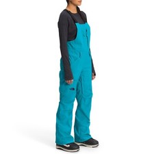 THE NORTH FACE Women's FREEDOM BIB Snow Pants - Enamel Blue - XS - NWT