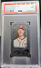 2015 Topps Allen & Ginter #21 Mini-Metal #2/3 Doug Fister PSA Mint 9 (JBC1849)