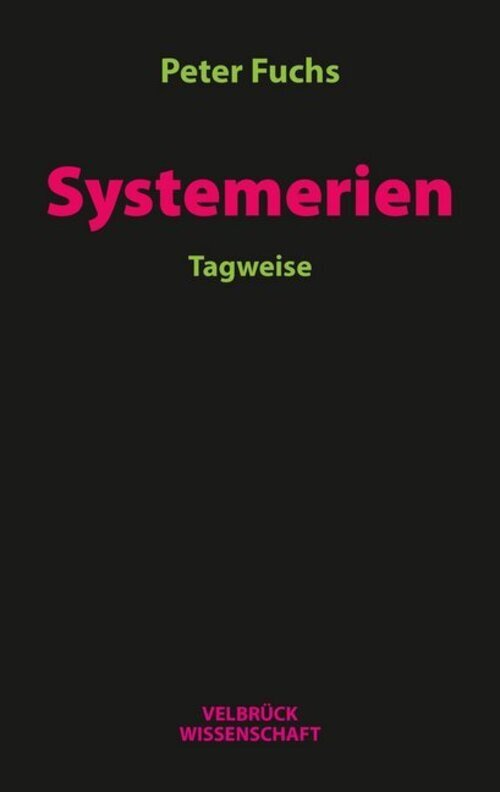 Thumbnail - Systemerien | Tagweise | Peter Fuchs | Deutsch | Taschenbuch | 280 S.