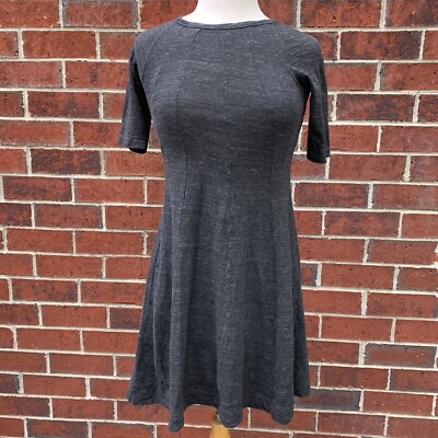 ganni dress grey GANNI Black Check Ruffle Dress