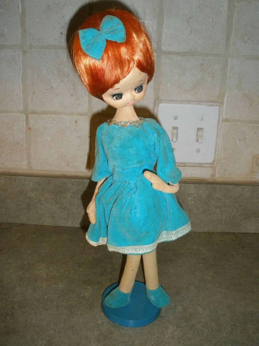 ginger hair blue dress Lima Dress main image 1