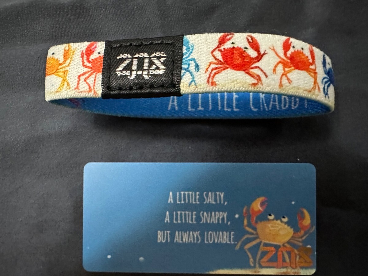 ZOX “A LITTLE CRABBY” LARGE NIP | eBay