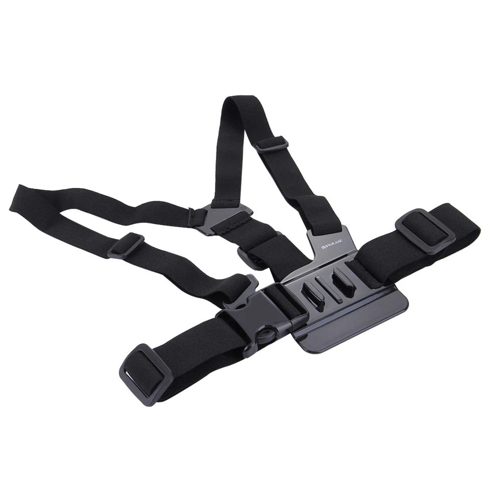 Adjustable Body Mount Belt Chest Strap w/ J Hook Mount & Screw for Action Camera - Image 3 of 4
