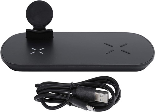 3 IN 1 Wireless Charging Station For Samsung Watch Active 1,2, Samsung Buds - Photo 10/11