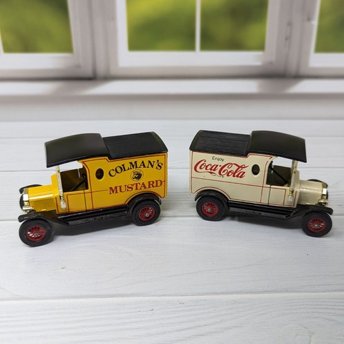 Vintage Matchbox Models of Yesteryear Lot No Y-12 Coca Cola & Colman's Mustard - Picture 2 of 17
