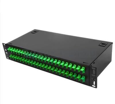 Fiber Optic Terminal Box 48 core SC/  Adapter Pigtail 48 Ports Patch Panel #E1