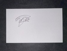 2021 METS: Tylor Megill, SIGNED 3x5 Card