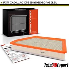 New Engine Air Filter for Cadillac CT6 2016 2017 2018 2019 2020 V6 3.6L Front