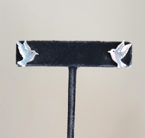Erick's Sterling Silver Bird Earrings Taxco.925 - Picture 2 of 7