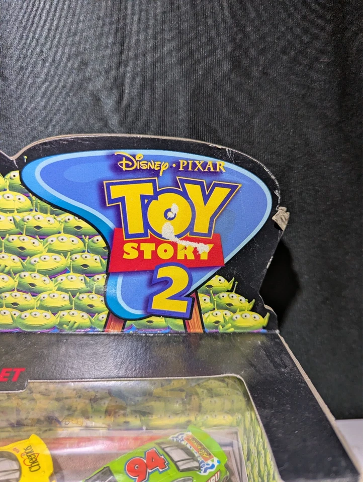 NIB! 2000 HOT WHEELS NASCAR RACING TOY STORY 2 DISNEY PIXAR TARGET SET OF 3 CARS - Image 2 of 4