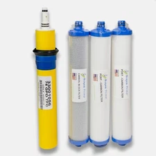 Hydrotech Compatible 33001056-75 GPD Membrane with Filters Set - Membrane 