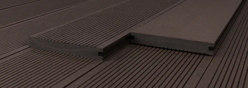 WPC Massiv Terrassendielen Premium Dielen 3m-5m, 5 Farben Komplettbausatz 6-90m² - Bild 40 von 43